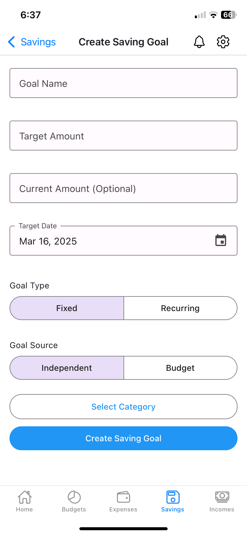 Wealth Building Budget Book screen 3